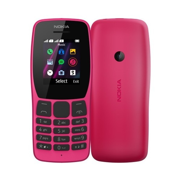 Телефон Nokia 110 DS 2019 Pink (Код товару:9928) Харьков - изображение 1