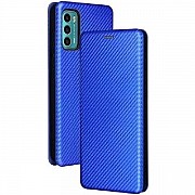 Чохол-книжка Anomaly Carbon для Motorola G60/G40 Fusion Blue (Код товару:27829) Харьков