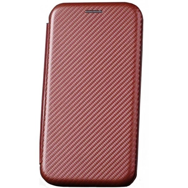 Чохол-книжка Anomaly Carbon для Xiaomi Redmi 10C/Poco C40 Brown (Код товару:27818) Харьков - изображение 1