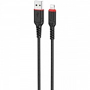 Кабель Hoco X59 Victory USB to Lightning 2.4A 1m Black (Код товару:27897) Харьков