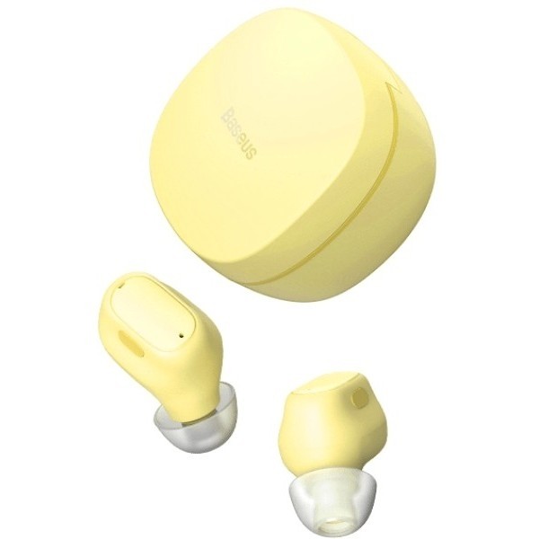 Bluetooth-гарнітура Baseus Encok WM01 TWS Yellow (NGWM01-0Y) (Код товару:28137) Харьков - изображение 1
