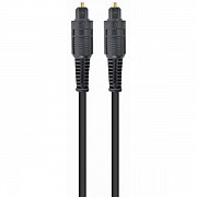 Аудіо-кабель оптичний Cablexpert Toslink, 3м, Black (CC-OPT-3M) (Код товару:28115) Харьков
