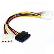 Кабель Gembird CC-SATA-PSY2 Molex female to Molex male + SATA power cable (Код товару:28123) Харьков