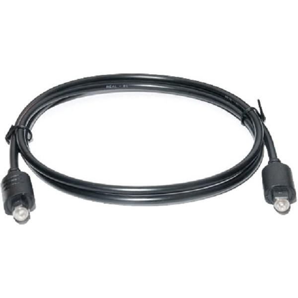 Кабель REAL-EL Optical Toslink M-M, 2м, Чорний (EL123500037) (Код товару:28114) Харьков - изображение 1