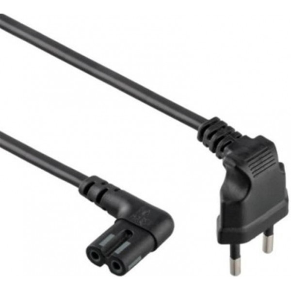 Кабель живлення кутовий Cablexpert (PC-184L) CEE7/16-C7 1.0 м (Код товару:14589) Харьков - изображение 1