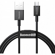 Кабель Baseus Superior USB to Micro 2A 2m Black (CAMYS-A01) (Код товару:28178) Харьков