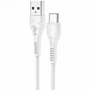 Кабель Hoco X37 Cool USB to Type-C 1m White (Код товару:10249) Харьков