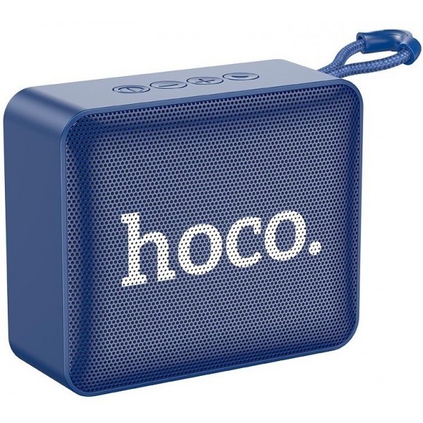 Колонка Bluetooth Hoco BS51 Gold brick sports Navy Blue (Код товару:28143) Харьков - изображение 1