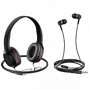 Навушники Hoco W24 Black/Red (Код товару:28141) Харьков