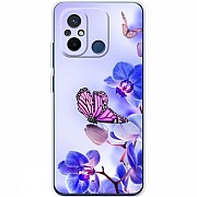 Чохол Boxface для Xiaomi Redmi 12C/11A/Poco C55 Orchids and Butterflies Харьков