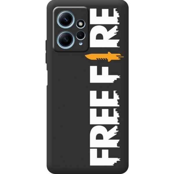 Чохол Boxface для Xiaomi Redmi Note 12 4G Free Fire White Logo (Код товару:28232) Харьков - изображение 1