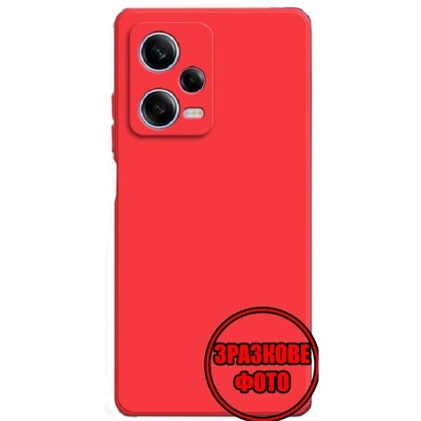 Чохол Liquid Silicone для Xiaomi Redmi 12C/11A/Poco C55 Bright Red (Код товару:28395) Харьков - изображение 1