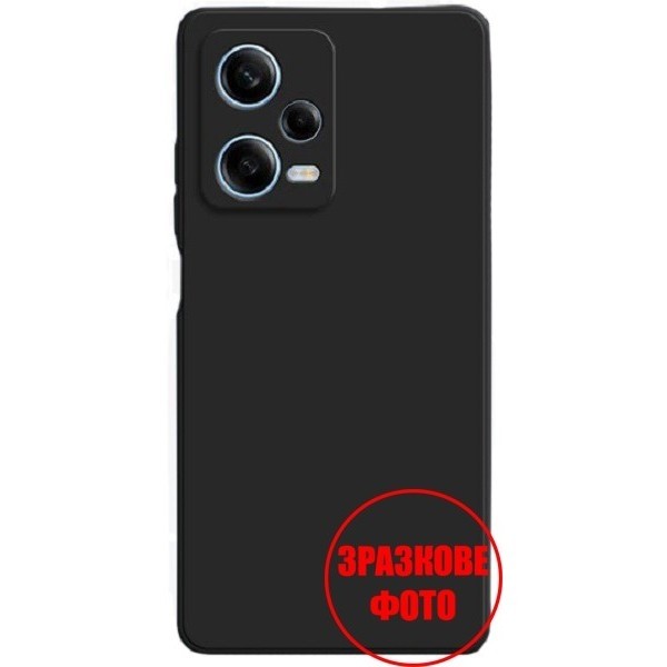 Чохол Liquid Silicone для Xiaomi Redmi 12C/11A/Poco C55 Classic Black (Код товару:28399) Харьков - изображение 1