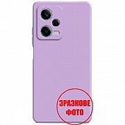 Чохол Liquid Silicone для Xiaomi Redmi 12C/11A/Poco C55 Glass Purple (Код товару:28396) Харьков