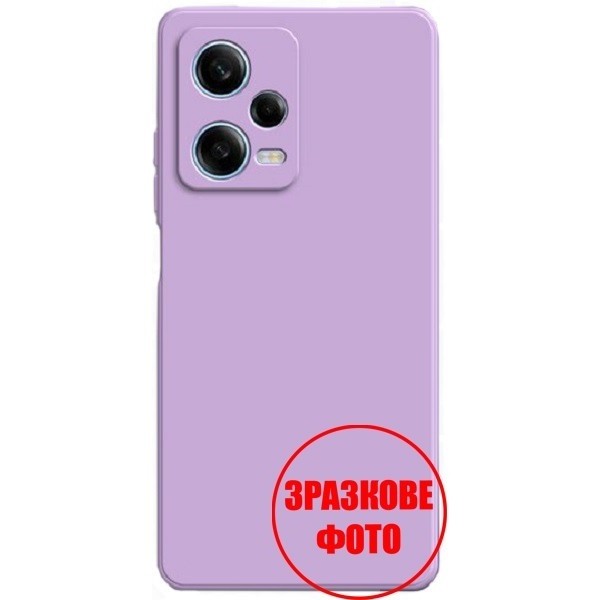 Чохол Liquid Silicone для Xiaomi Redmi 12C/11A/Poco C55 Glass Purple (Код товару:28396) Харьков - изображение 1