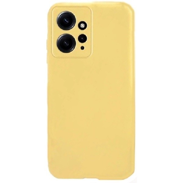 Чохол Liquid Silicone для Xiaomi Redmi Note 12 4G Yellow (Код товару:28425) Харьков - изображение 1