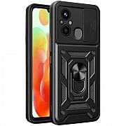 Чохол Camshield Serge Ring for Magnet для Xiaomi Redmi 12C/11A/Poco C55 Black (Код товару:28412) Харьков