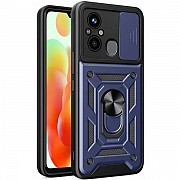Чохол Camshield Serge Ring for Magnet для Xiaomi Redmi 12C/11A/Poco C55 Blue (Код товару:28411) Харьков