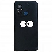 Чохол Cute Cartoon Print для Xiaomi Redmi 12C/11A/Poco C55 Eyes (Код товару:28407) Харьков