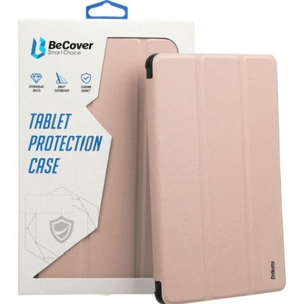 Чохол-книжка Becover Soft Edge для Samsung Tab A8 2021 10.5 X200/X205 Rose Gold (Код товару:28432) Харьков - изображение 1