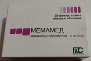 Мемамед мемантину гідрохлорид 10 мг 30 таблеток(28 таблеток) Запорожье