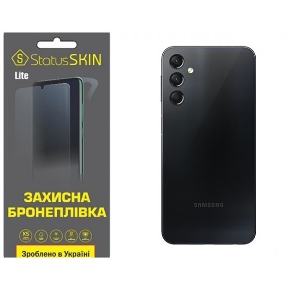 Поліуретанова плівка StatusSKIN Lite на корпус Samsung A24 A245 Глянцева (Код товару:28527) Харьков - изображение 1