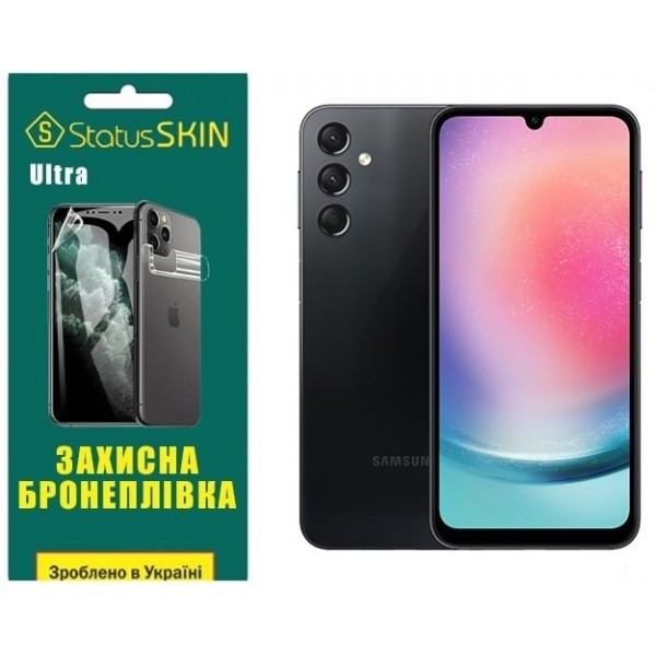 Поліуретанова плівка StatusSKIN Ultra на екран Samsung A24 A245 Глянцева (Код товару:28537) Харьков - изображение 1