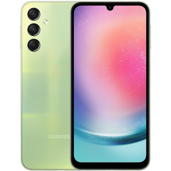 Смартфон Samsung Galaxy A24 A245F 6/128GB Light Green (SM-A245FLGVSEK) UA (Код товару:28484) Харьков - изображение 1