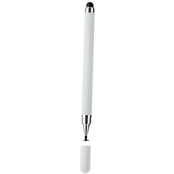 DM Стилус ручка Universal 2 in 1 Stylus Pen для iOS/Android/iPad White (Код товару:28518) Харьков - изображение 1