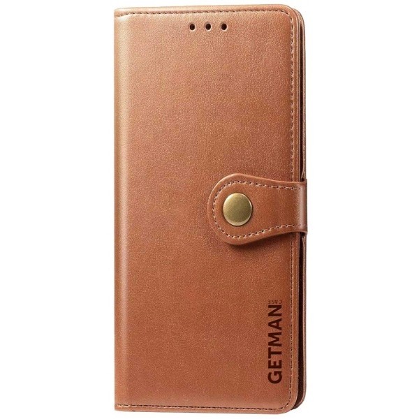 Чохол-книжка Getman Gallant для Xiaomi Redmi 12C/11A/Poco C55 Коричневий (Код товару:28475) Харьков - изображение 1