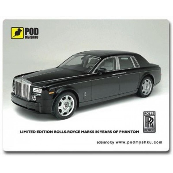 Килимок для миші Podmyshku Rolls-Royce Phantom (Код товару:25350) Харьков - изображение 1