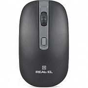 Мишка REAL-EL RM-303 USB Black/Grey (EL123200021) (Код товару:13924) Харьков