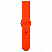 DM Ремінець Silicone для Samsung Watch Gear S3/Watch 46 mm/Xiaomi Amazfit (22mm) Orange (Код товару: Харьков