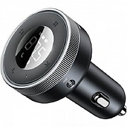 FM-трансмітер Baseus Enjoy Car Wireless MP3 Charger (Wireless 5.0+5V/3.4A) Black (CCLH-01) (Код това Харьков