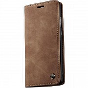 Чохол-книжка Leather Matte для Xiaomi Redmi Note 12 5G/Poco X5 5G Brown (Код товару:28619) Харьков