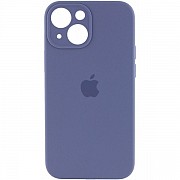 Apple Silicone Case Full Camera для iPhone 14 Lavender Gray (Код товару:23886) Харьков