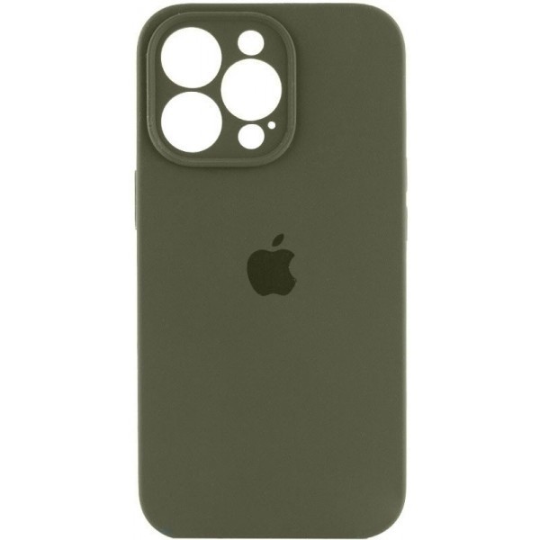 Apple Silicone Case Full Camera для iPhone 14 Pro Max Dark Olive (Код товару:28770) Харьков - изображение 1