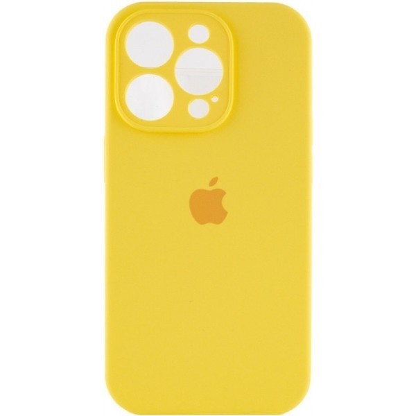 Apple Silicone Case Full Camera для iPhone 14 Pro Max Yellow (Код товару:28760) Харьков - изображение 1