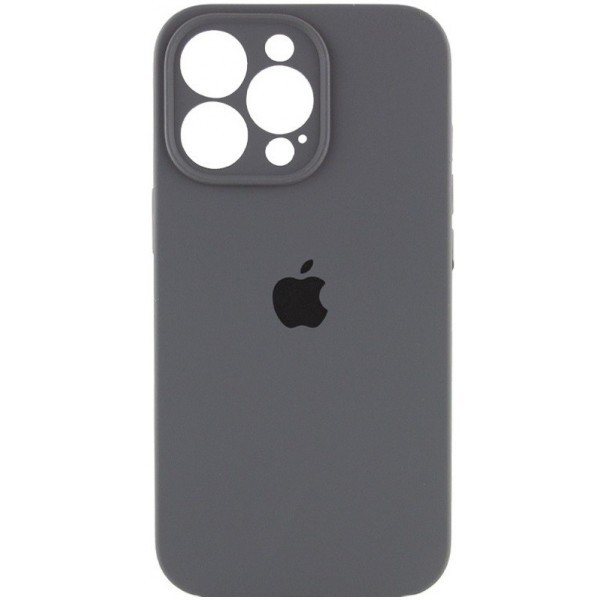 Apple Silicone Case Full Camera для iPhone 14 Pro Dark Gray (Код товару:28754) Харьков - изображение 1