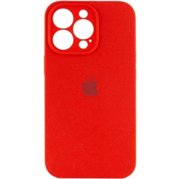 Apple Silicone Case Full Camera для iPhone 14 Pro Red (Код товару:28741) Харьков - изображение 1