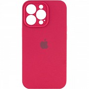 Apple Silicone Case Full Camera для iPhone 14 Pro Rose Red (Код товару:28742) Харьков