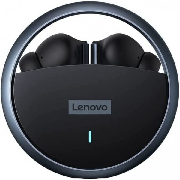 Bluetooth-гарнітура Lenovo LivePods LP60 Black (Код товару:28602) Харьков - изображение 1