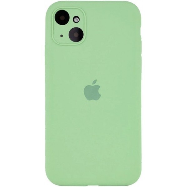 Apple Silicone Case Full Camera для iPhone 14 Mint (Код товару:28730) Харьков - изображение 1