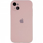 Apple Silicone Case Full Camera для iPhone 14 Pink Sand (Код товару:28733) Харьков