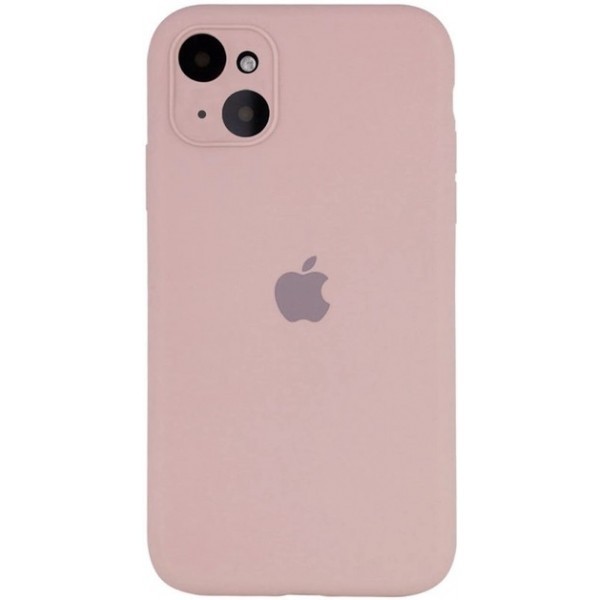 Apple Silicone Case Full Camera для iPhone 14 Pink Sand (Код товару:28733) Харьков - изображение 1