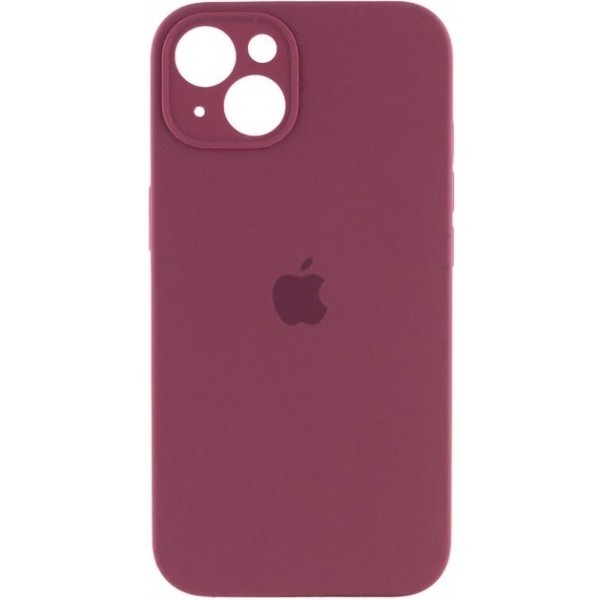 Apple Silicone Case Full Camera для iPhone 14 Plum (Код товару:28727) Харьков - изображение 1