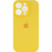 Apple Silicone Case Full Camera для iPhone 14 Pro Yellow (Код товару:28739) Харьков