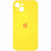 Apple Silicone Case Full Camera для iPhone 14 Yellow (Код товару:28729) Харьков