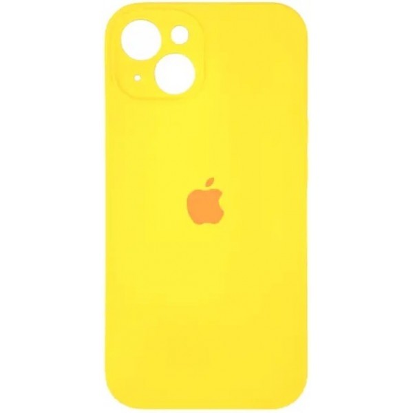 Apple Silicone Case Full Camera для iPhone 14 Yellow (Код товару:28729) Харьков - изображение 1