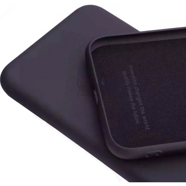 Чохол Anomaly Silicone (з мікрофіброю) для Samsung A54 5G A546 Black (Код товару:28713) Харьков - изображение 1